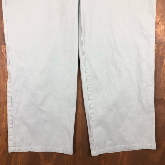 Talbots Womens Pants Pastel Green Signature Slim Capris Mid Rise Stretch 10 - Picture 3 of 13